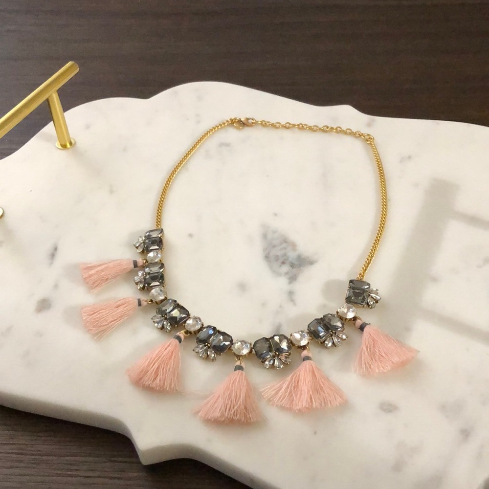 J Crew Tassel Necklace